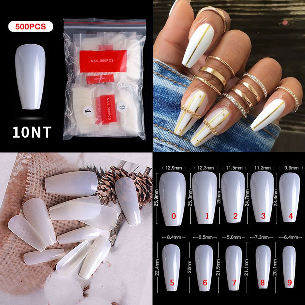 Premium Clear Gel Press on Nails - Consistently Manicured