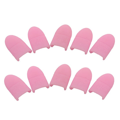 10PC Gel Polish Soak Off Silicone Finger Cover - Consistently Manicured