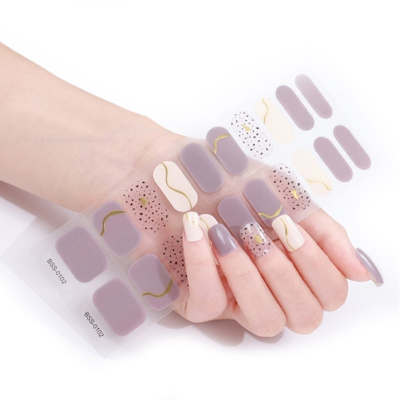 Gel Nail Polish Strips