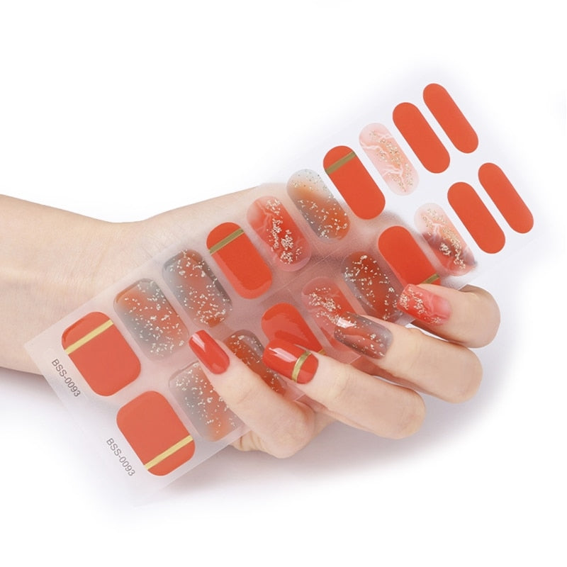 Gel Nail Polish Strips