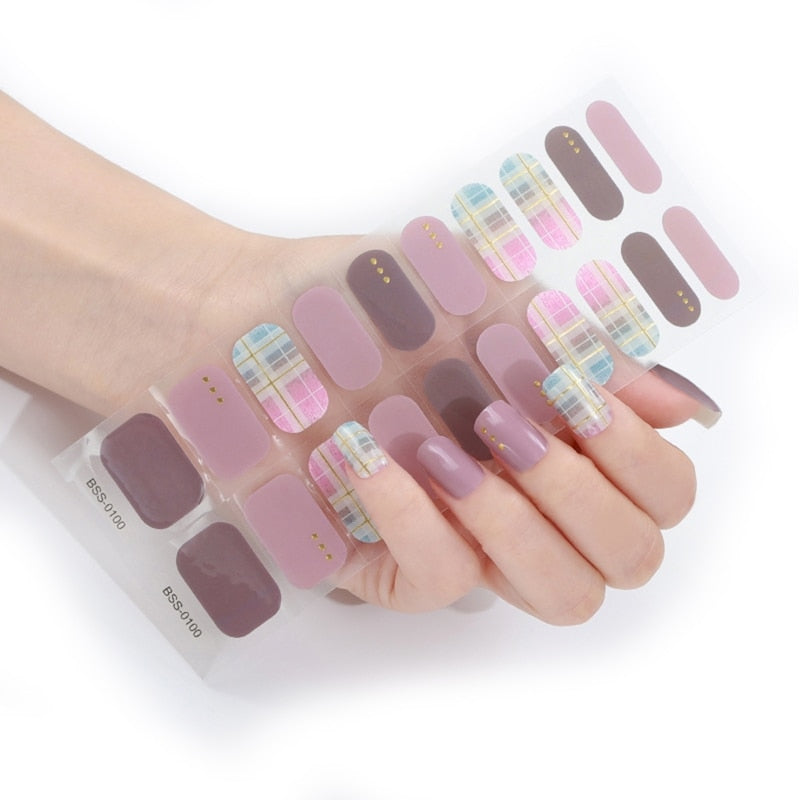 Gel Nail Polish Strips