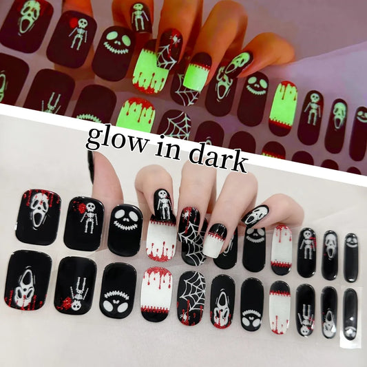 Halloween 22 Piece Nail Strips